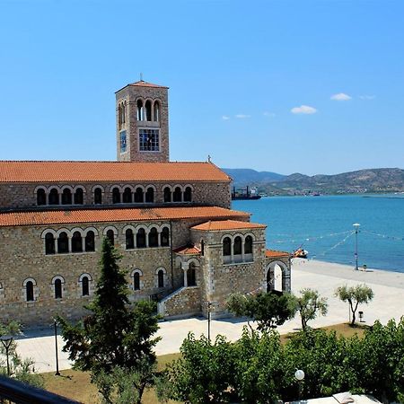 Luxury Sea View Apartment Volos Bagian luar foto