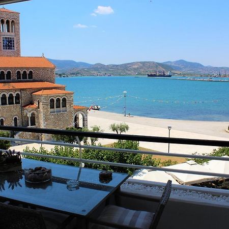 Luxury Sea View Apartment Volos Bagian luar foto