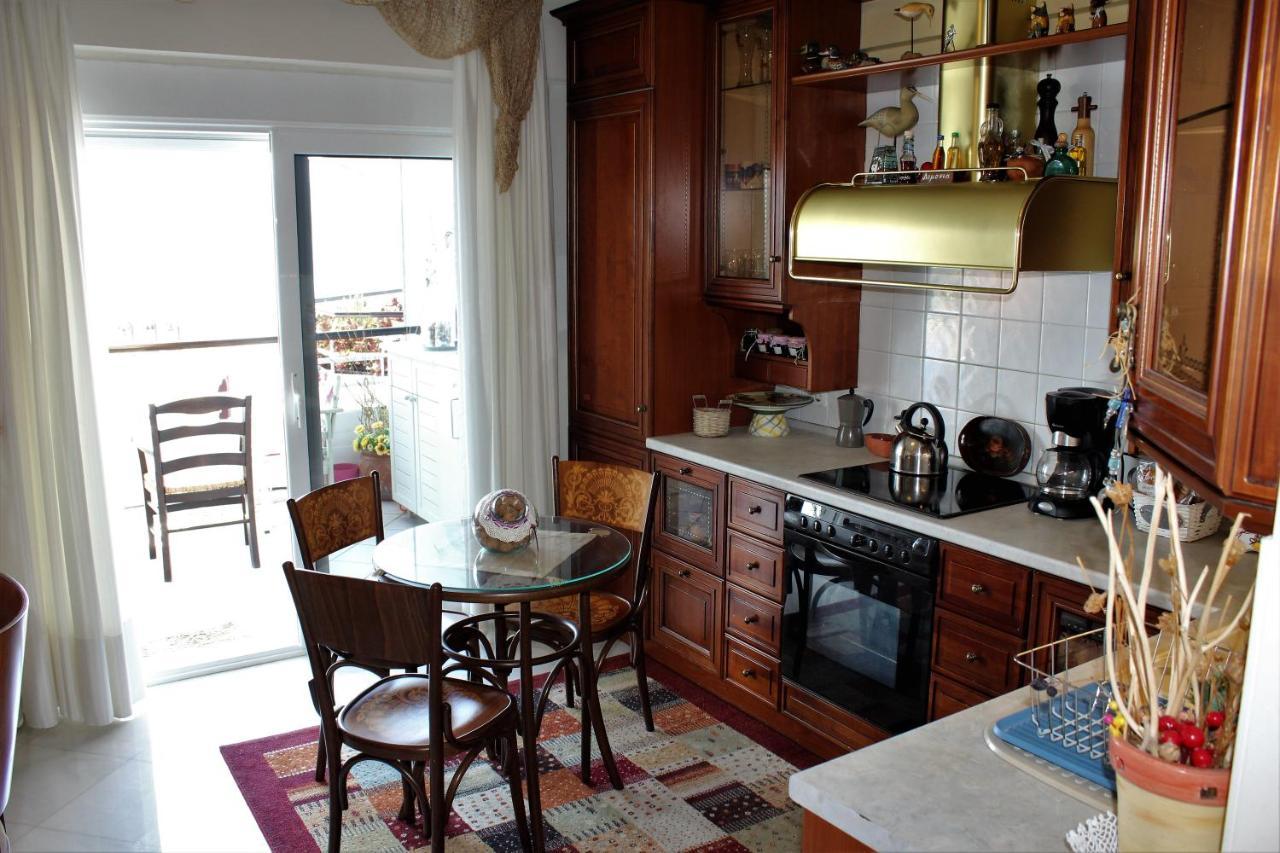 Luxury Sea View Apartment Volos Bagian luar foto